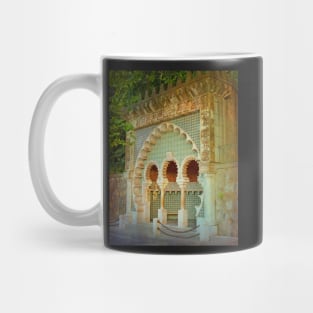 Sintra mourisca. moorish sintra fountain. Mug